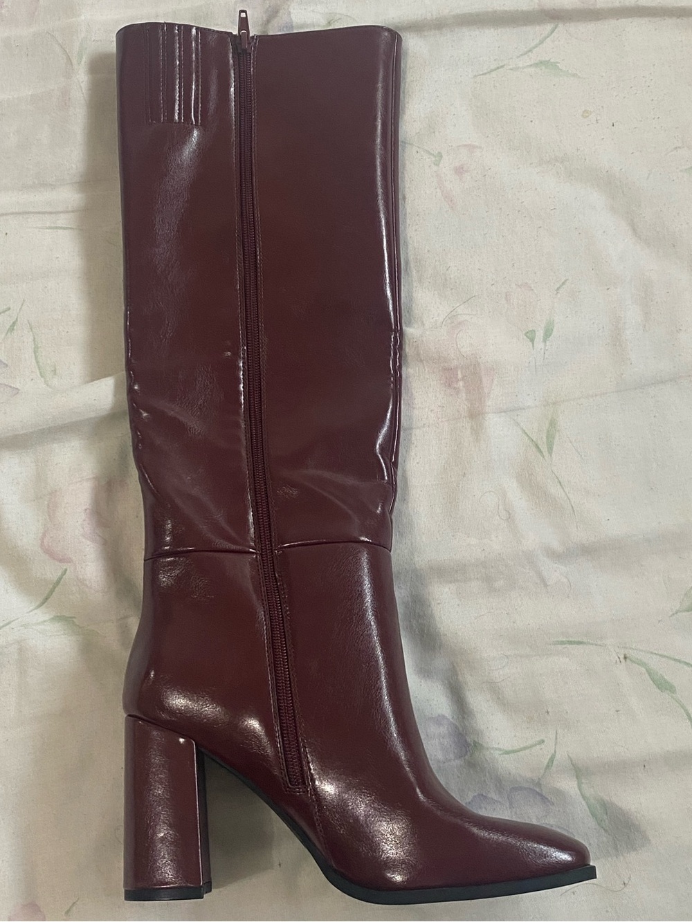 Call It Spring, Nadiah Boots in Shade Bordo (maroon/burgundy)
